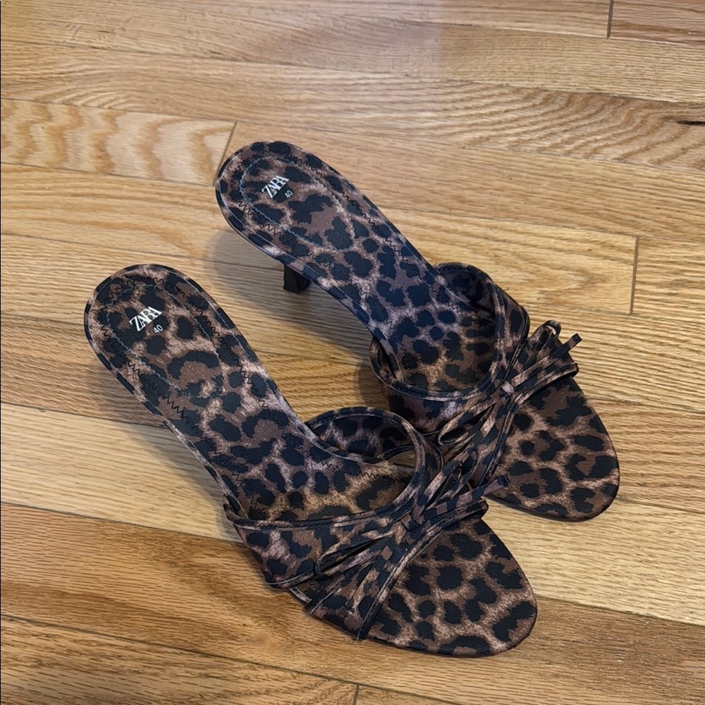 Cheetah heels